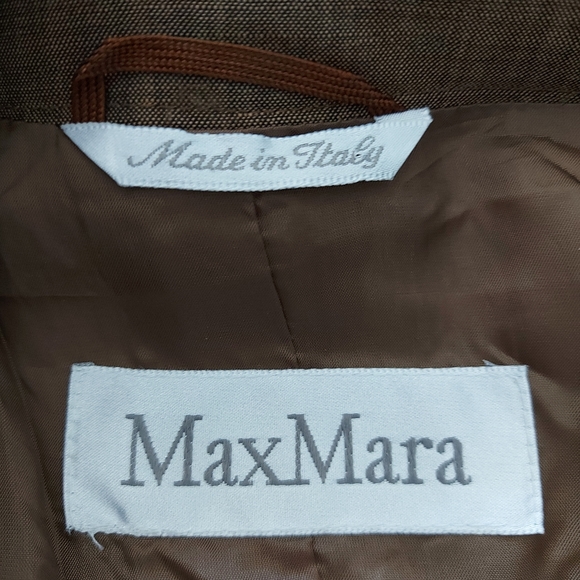 MaxMara wool mohair long blazer - Picture 5 of 12